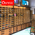 OUYEE Decoration Design Furniture Store Sunglasses Cabinet Glasses Display Stand Optical Shop Names